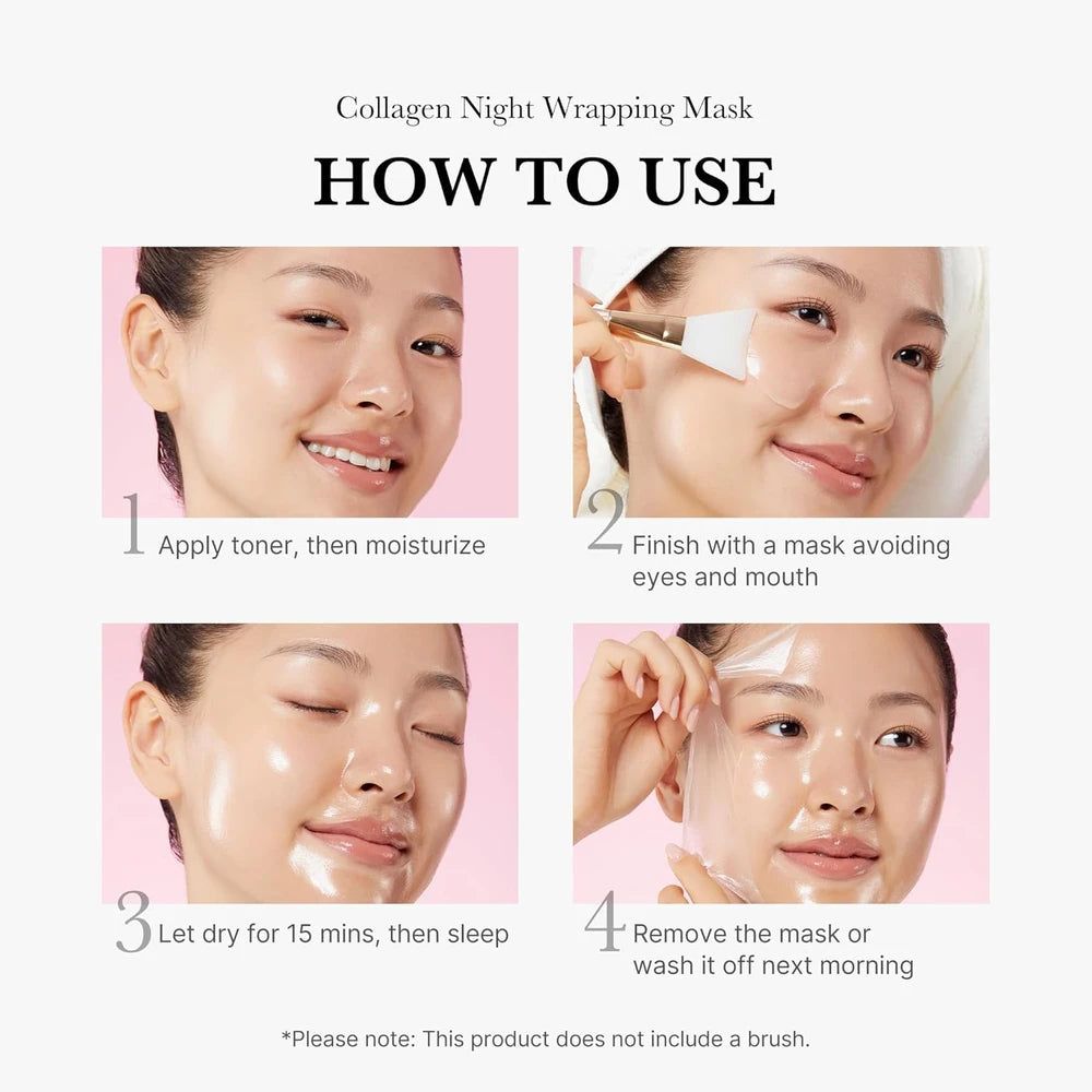 Collagen Milky Glazed Wrapping Mask
