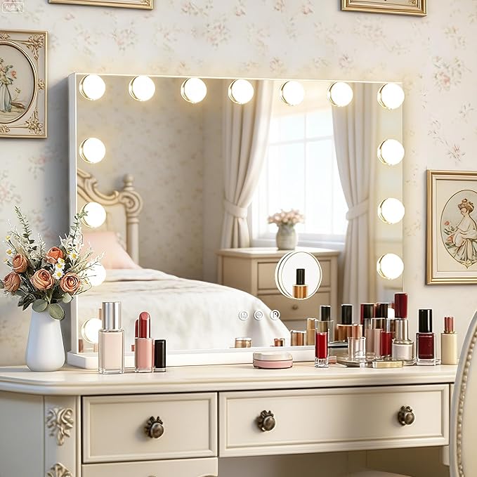 Ratsamee Hollywood Vanity Mirror with Lights