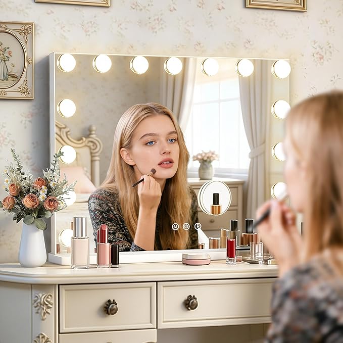 Ratsamee Hollywood Vanity Mirror with Lights