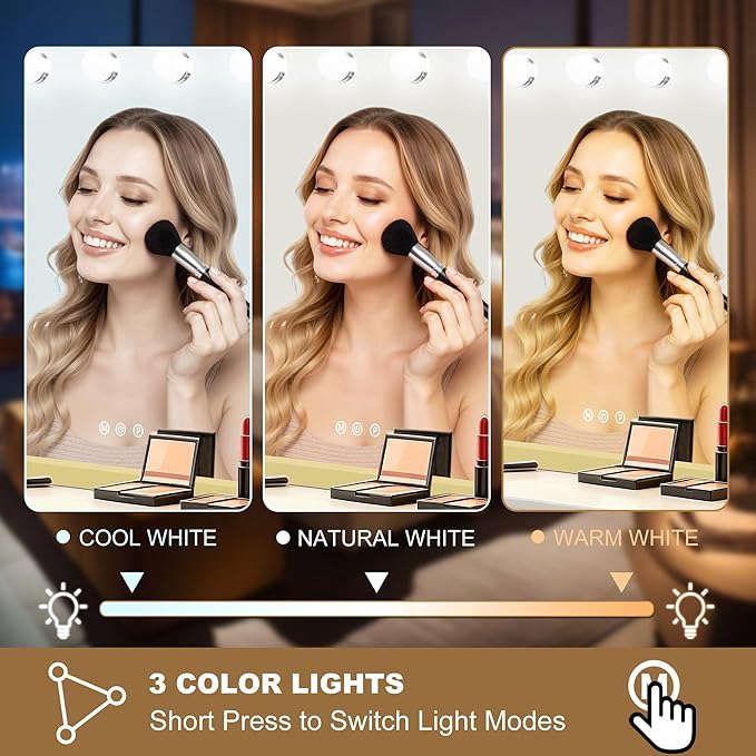 Ratsamee Hollywood Vanity Mirror with Lights